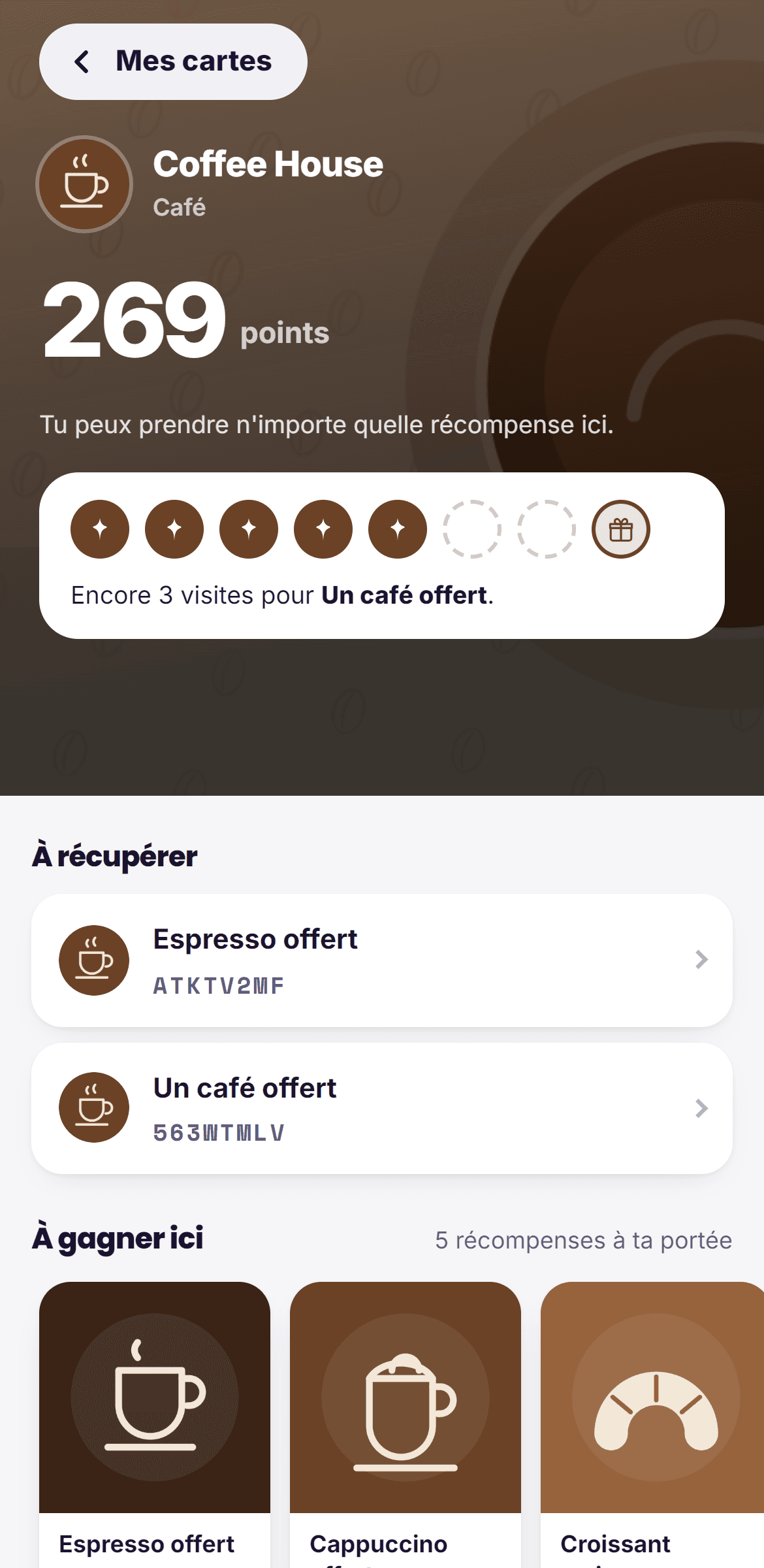 Sa carte, à vos couleurs